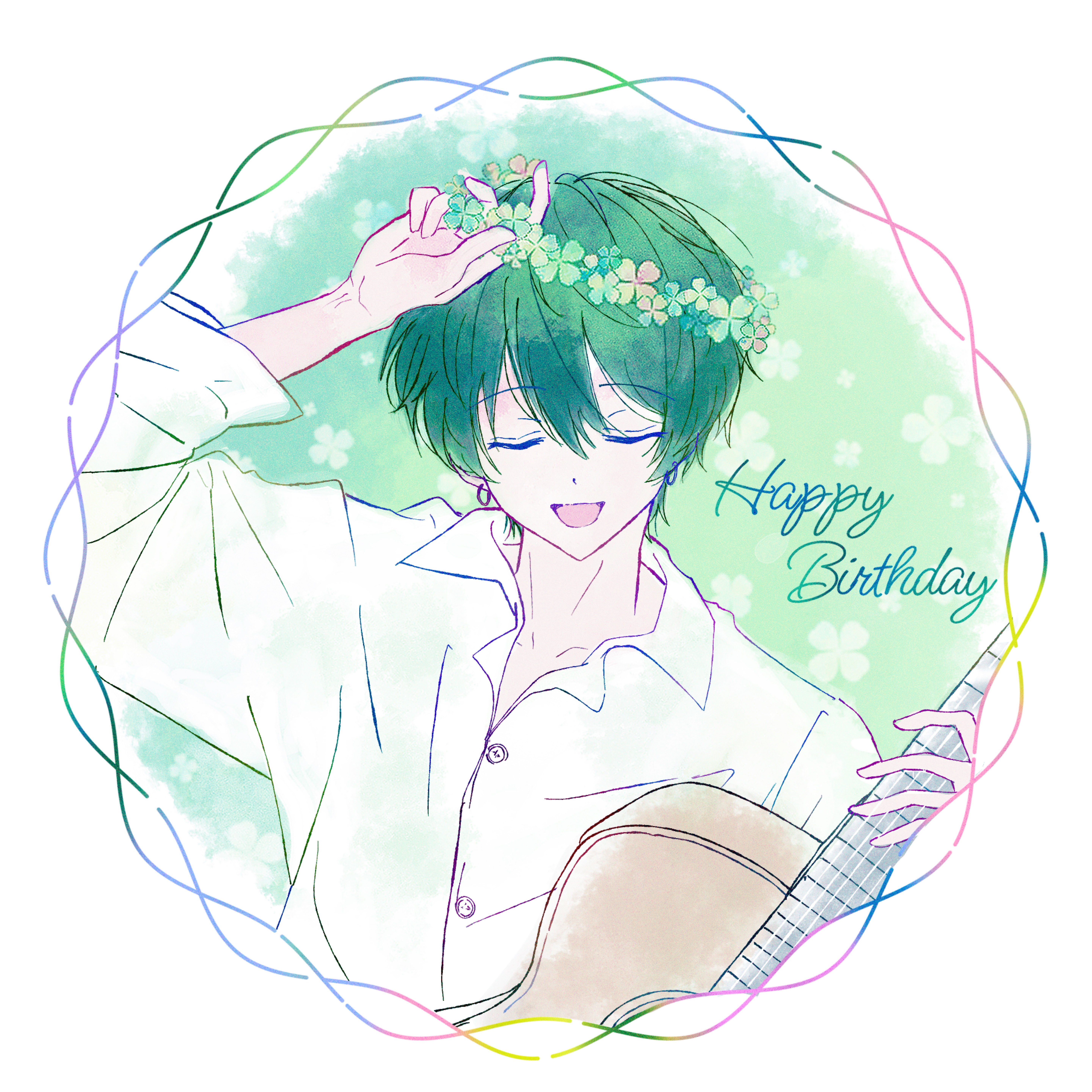 誕生日になりました。弾き語り