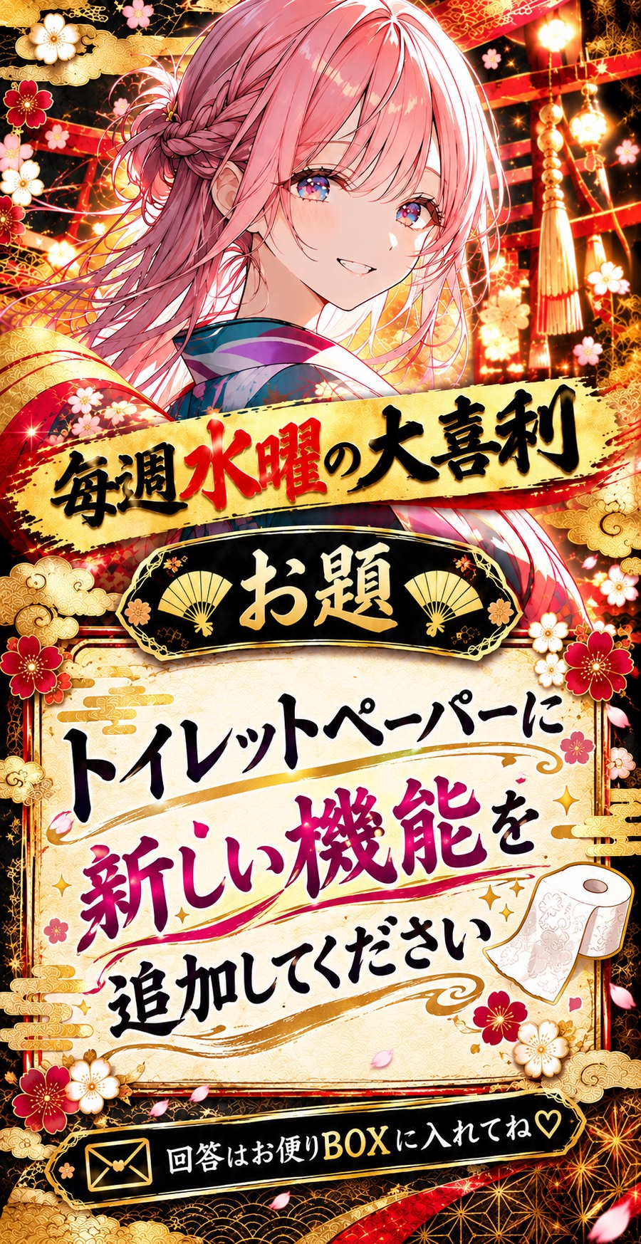 🪭初寝潜◎🪭大喜利やるぞ🪭