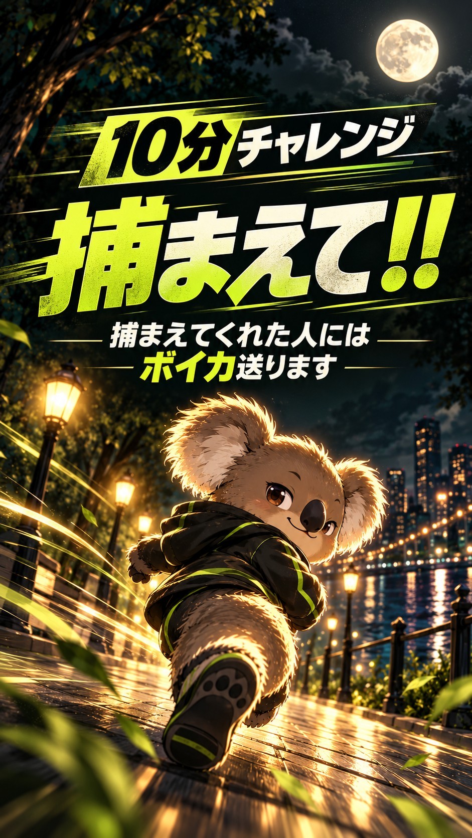 10分チャレンジ！よーいドン