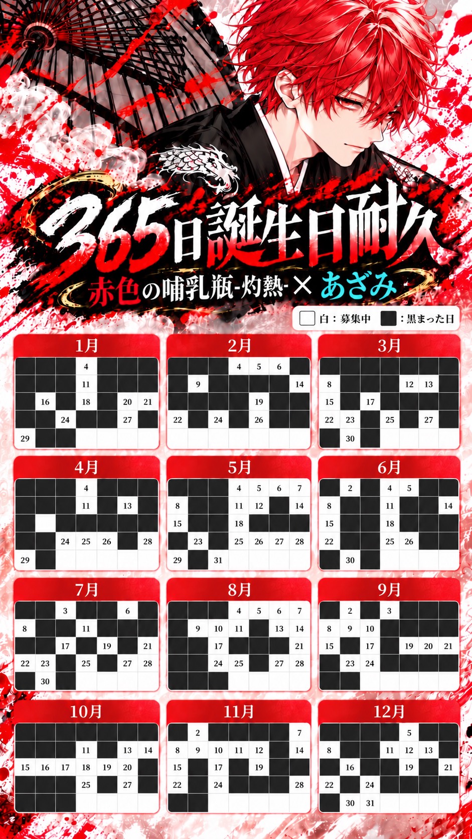 🫐◎初見さん！誕生日教えて！！
