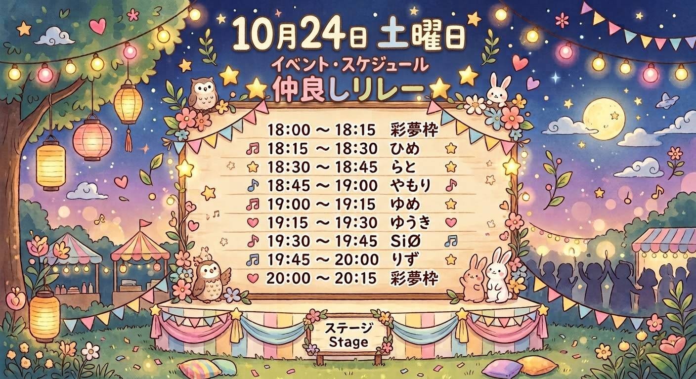 リレー前！