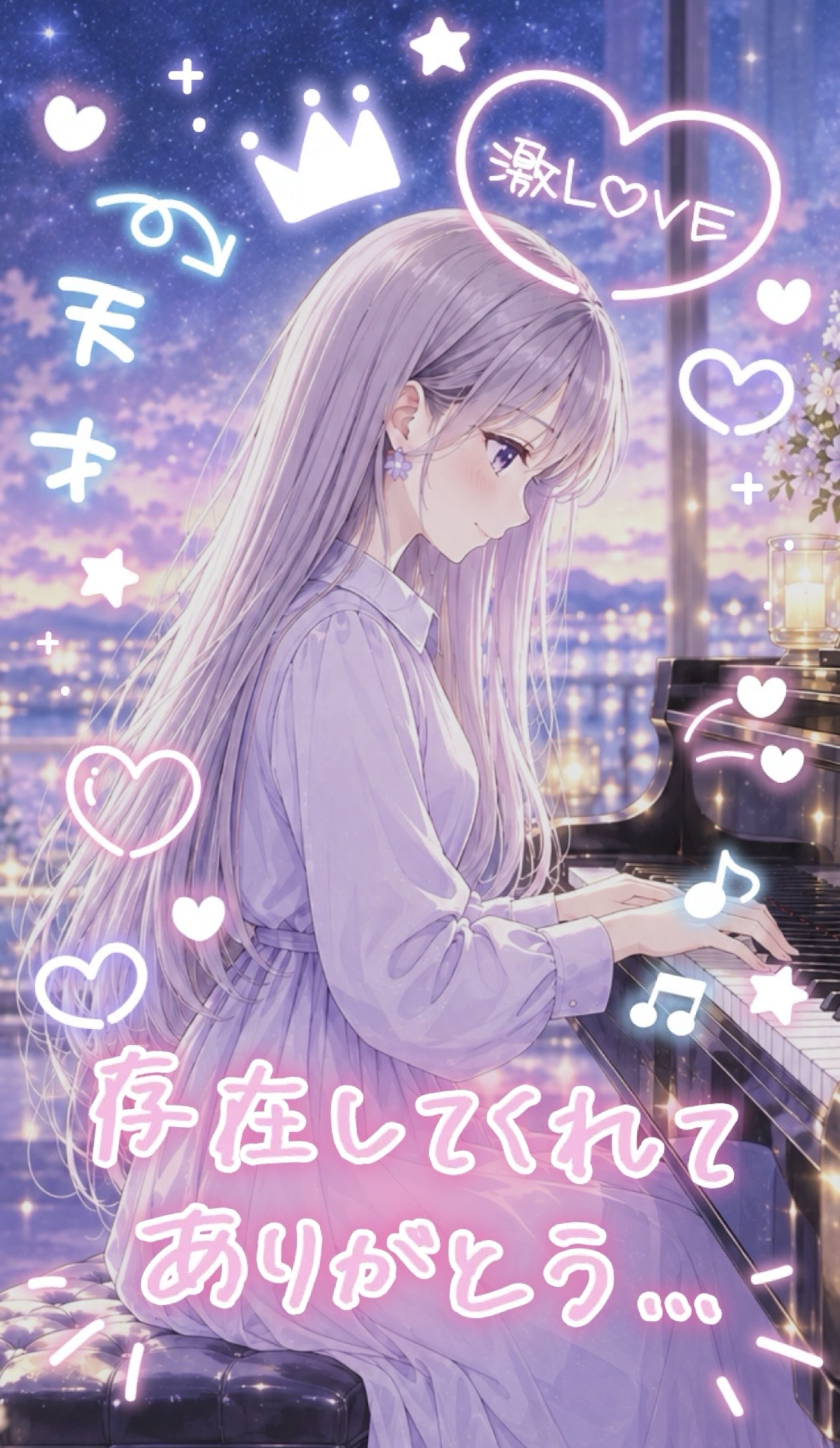 初潜〇ピアノ練習