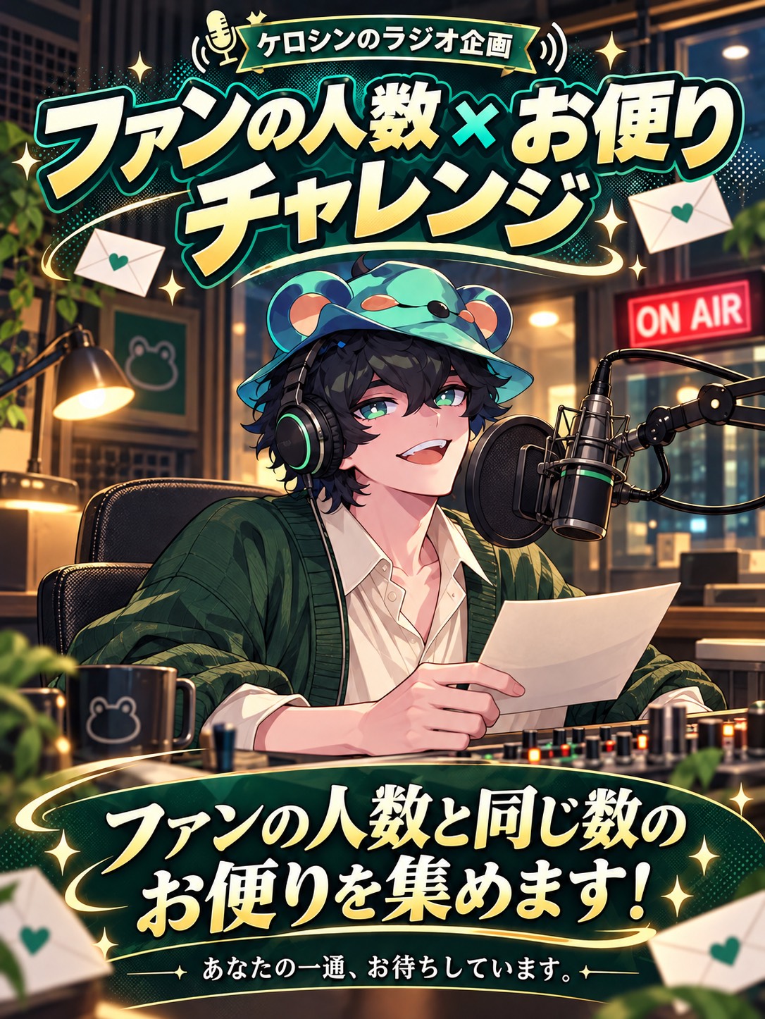ファン数×お便り耐久