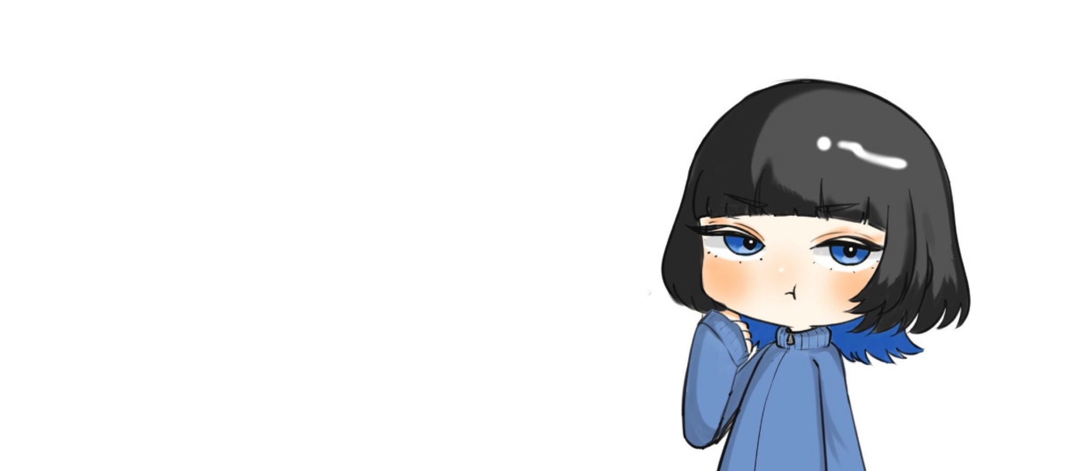 霞青