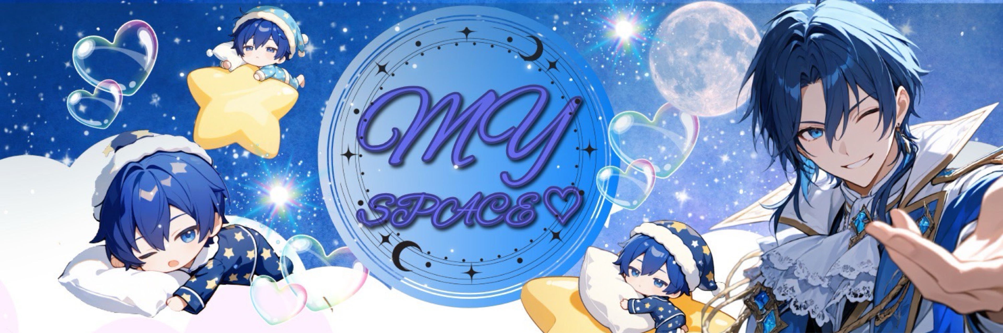 M͛𝄞⸝⸝꙳魅藍-ミア-ξ♱͛℞ 💙💙💙