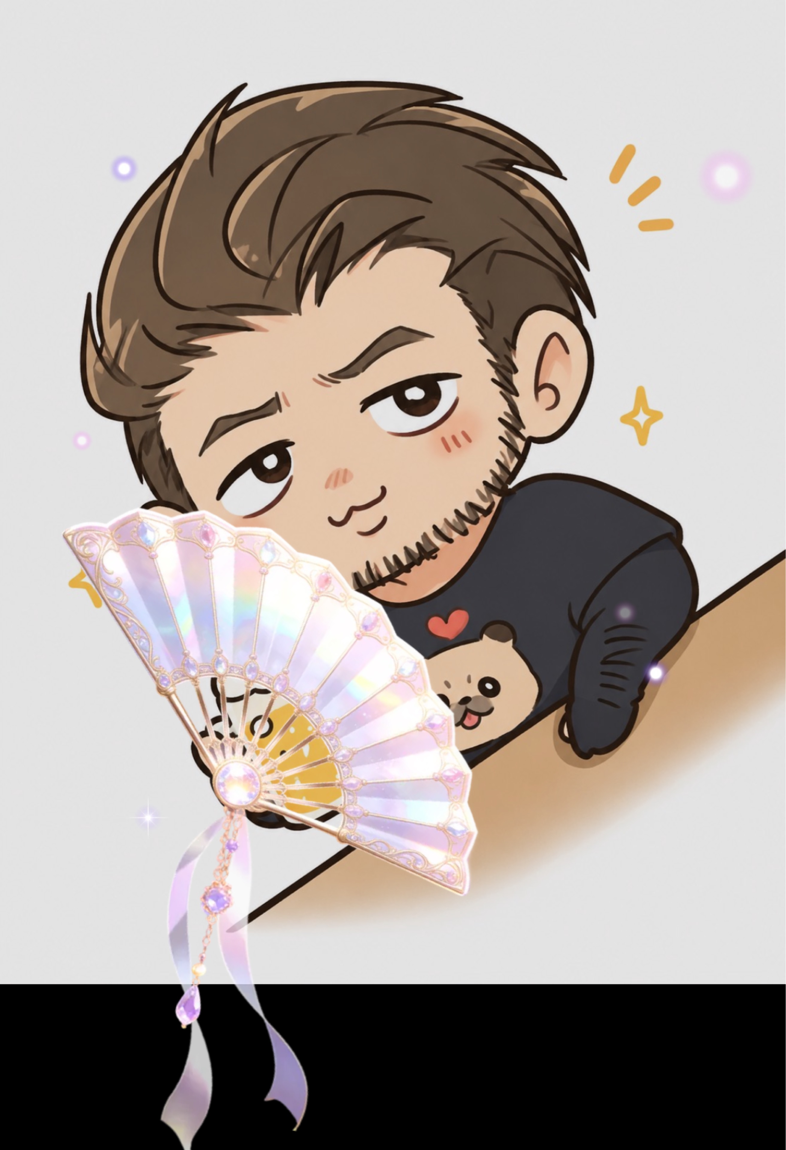 ヒゲ。
