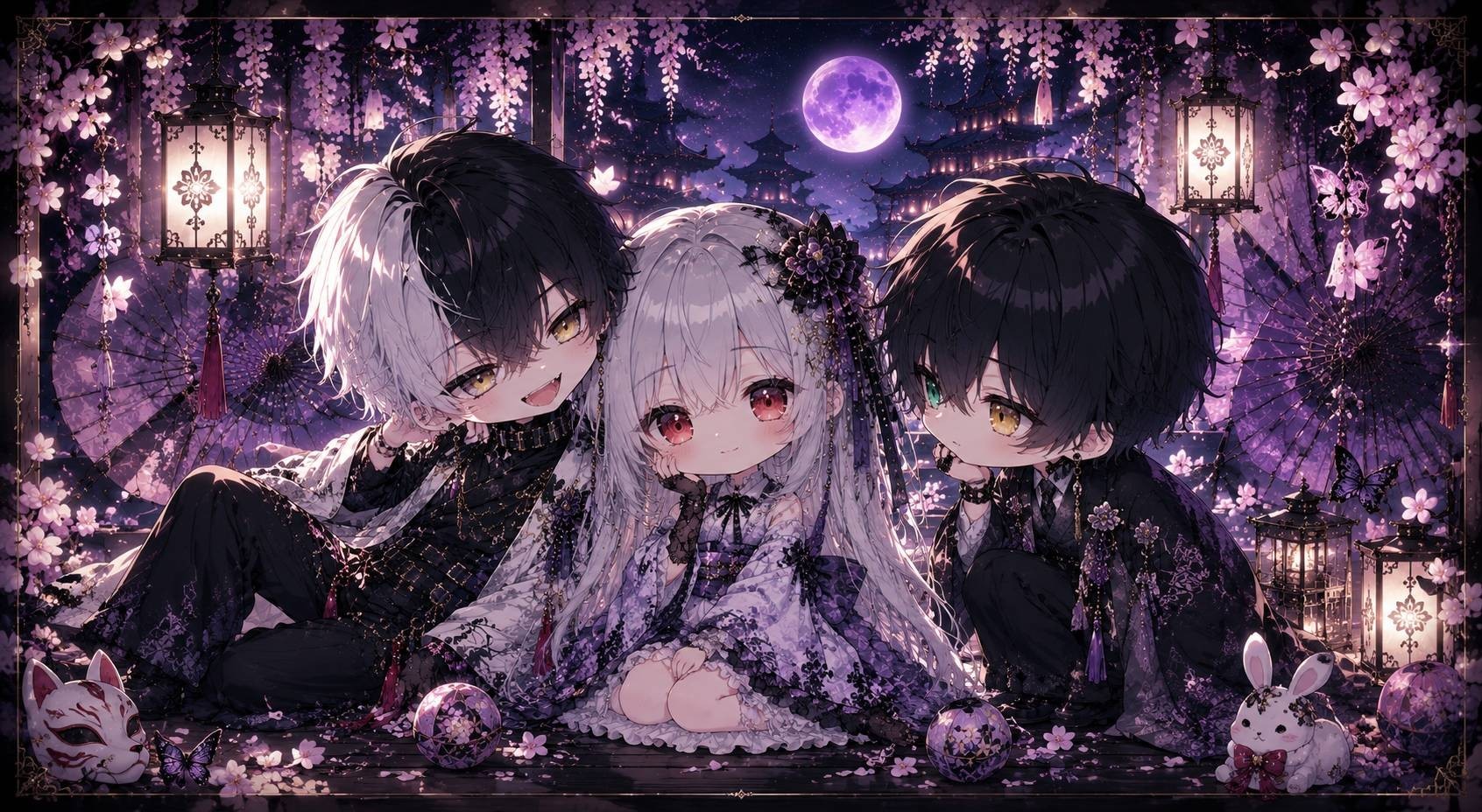 ☽ ໋꙳𓈒𓂂🥀宵闇 詠