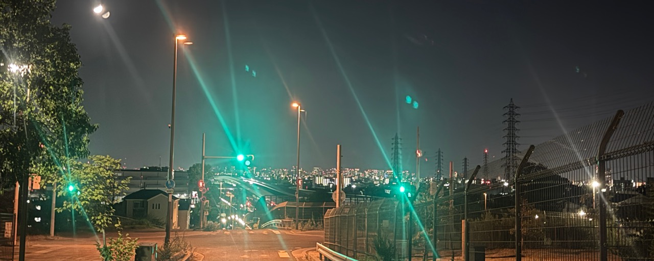 まんまるの月夜。