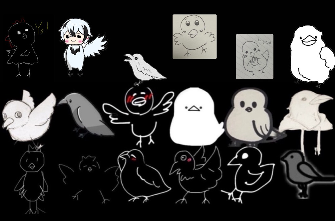 しろからすづけ