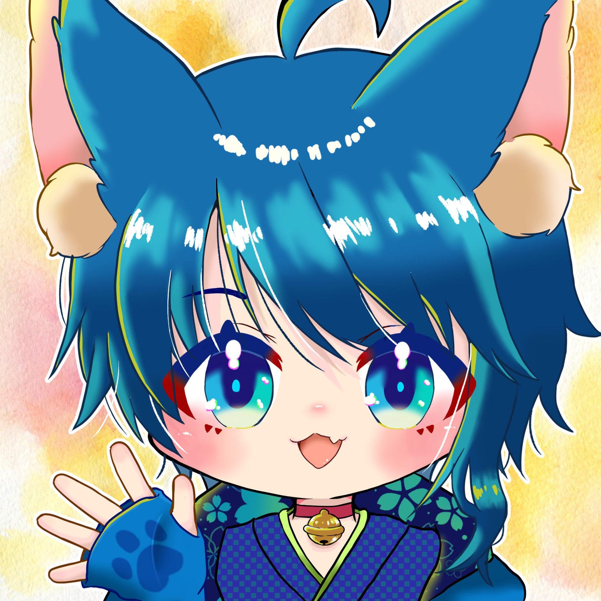 🐬🌙Ken犬（天使の梯子）