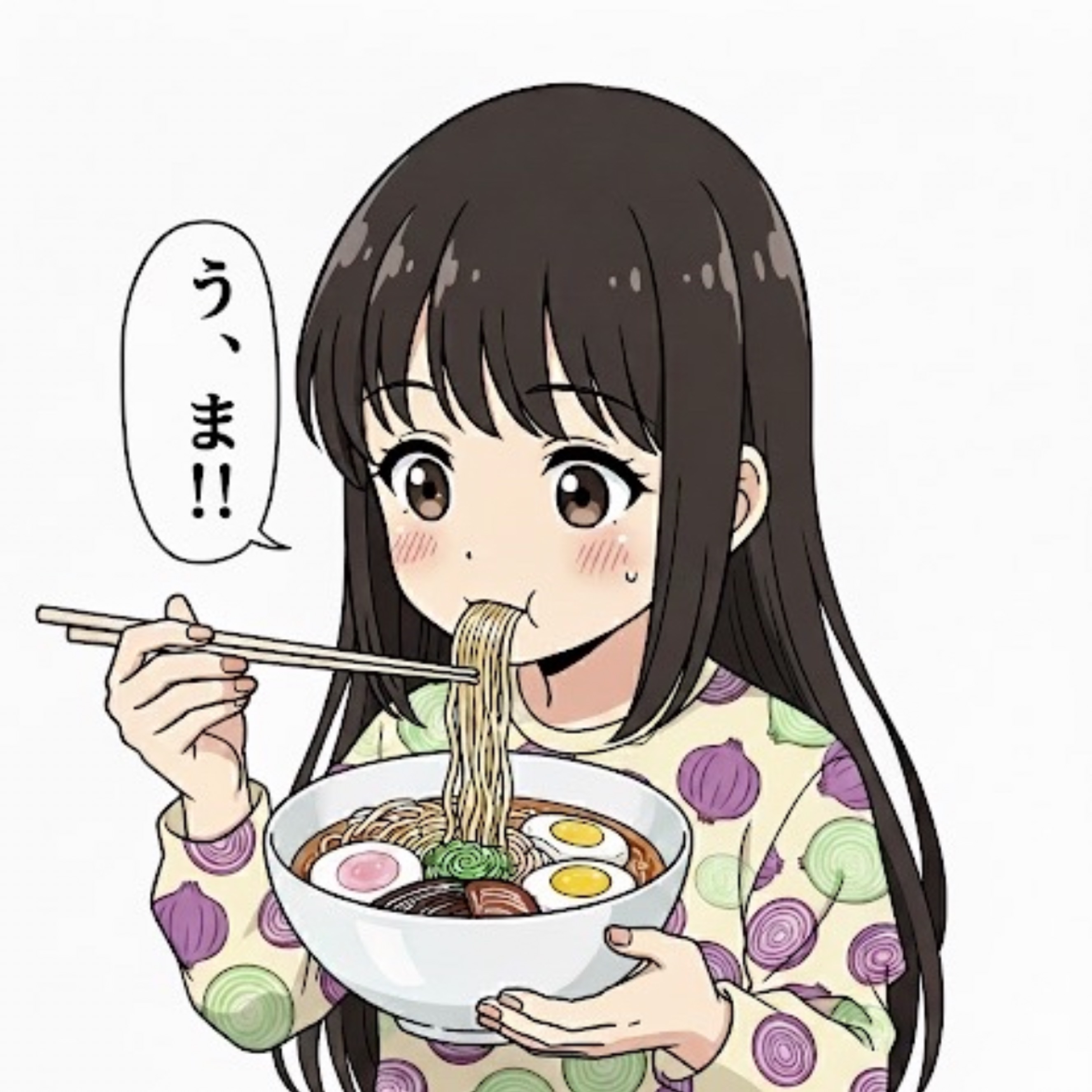 藤色のハムスター凸