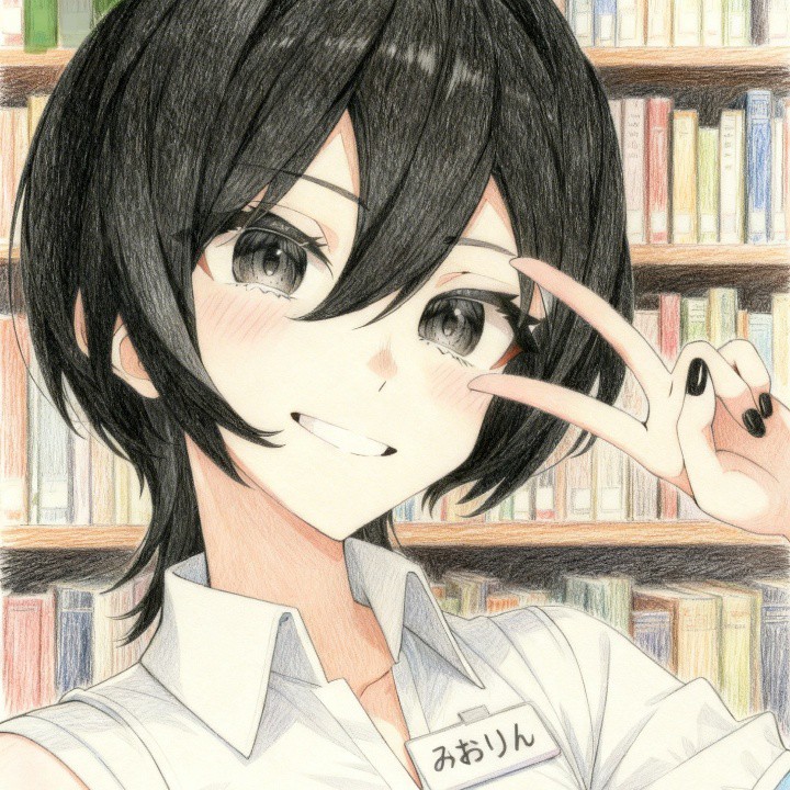 本好きJKみおりん