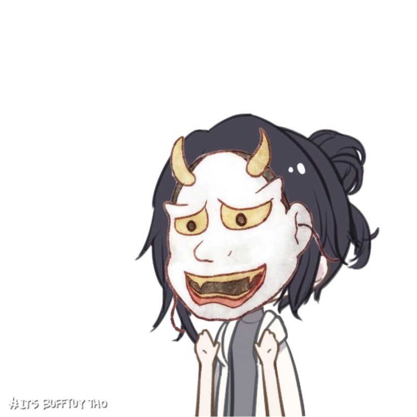 ちもな゜（こわいすがた）