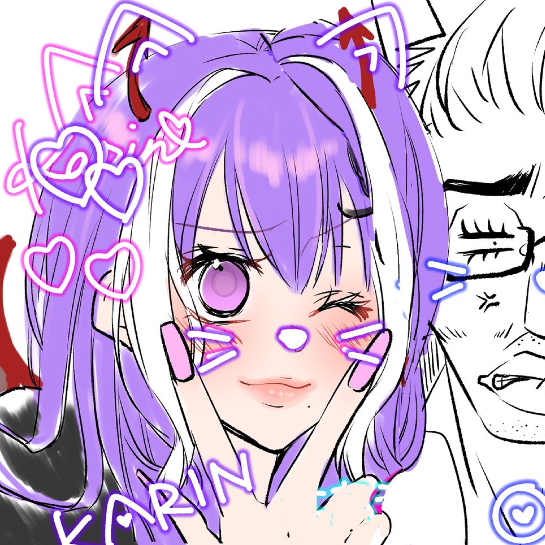 ☾·̩͙𝜗𝜚來月かりん@ﾈｸﾁｮ✊🏻 ́