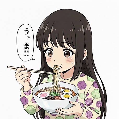 藤色のハムスター凸