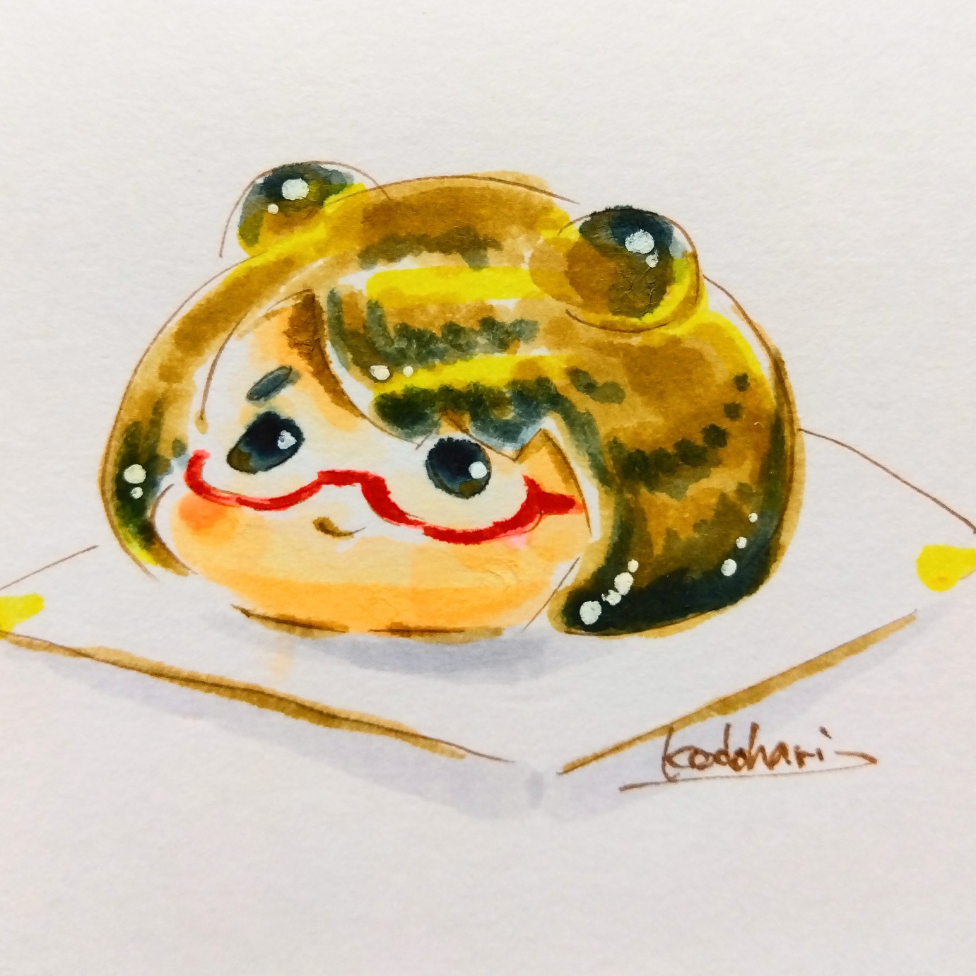 こどはり(和菓子の姿)