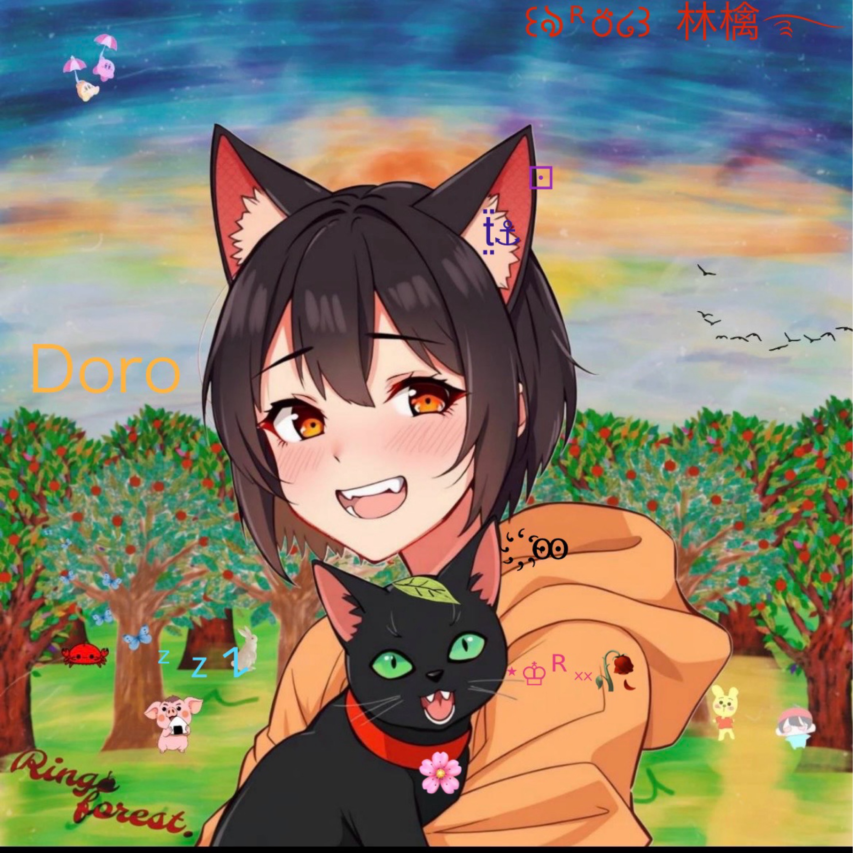 🐈‍⬛☪︎ ドロスケ@空白のペット🐕