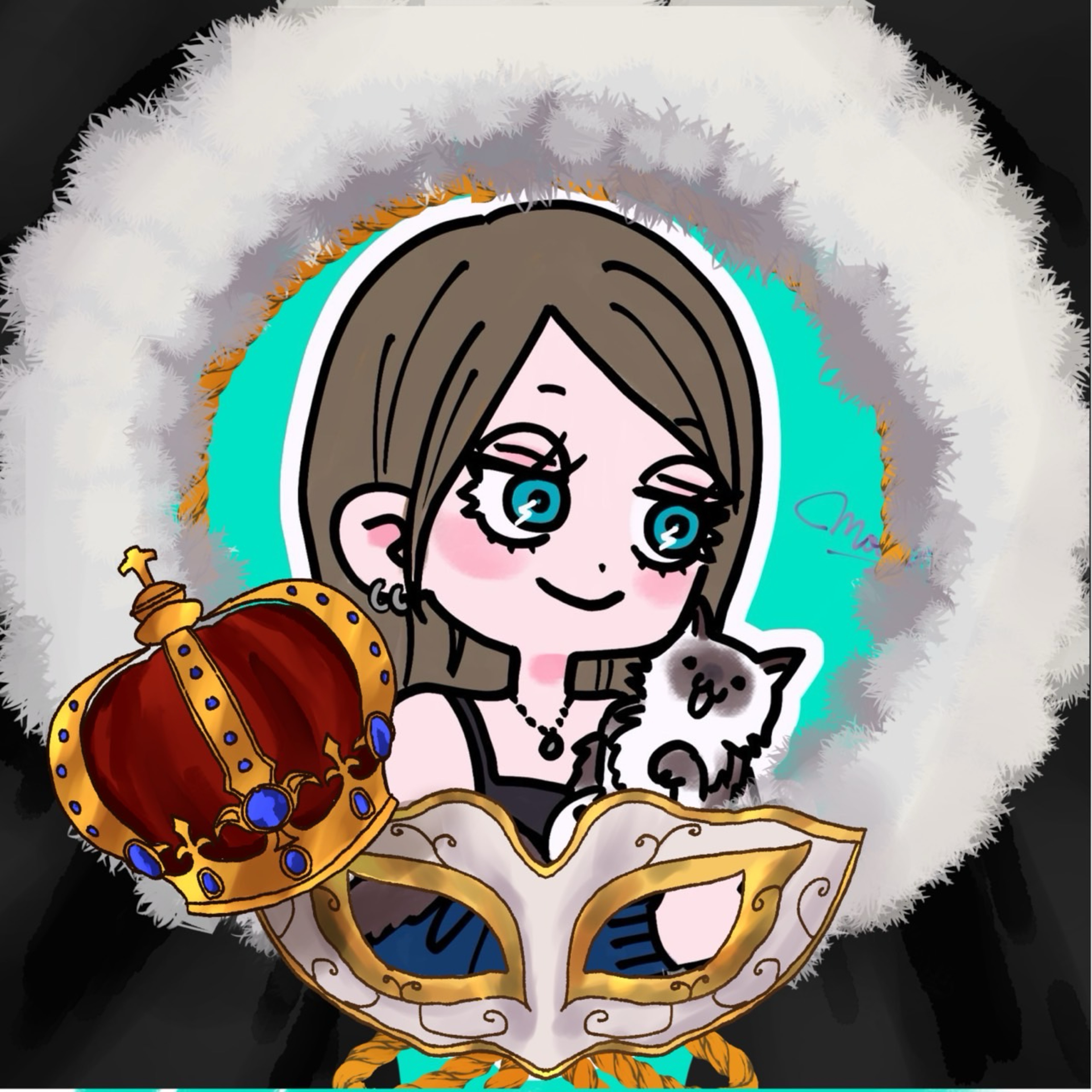 ゆƕ。🐈‍⬛ྀི