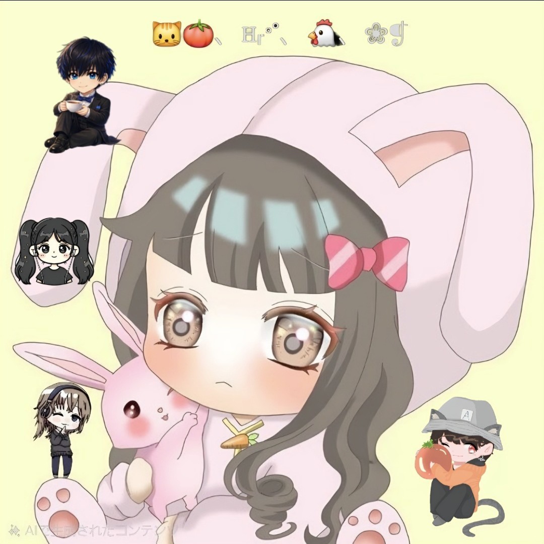 ʚᰔᩚɞ夢りん🐱🍅,𝙷ᵣᐝ,🐔