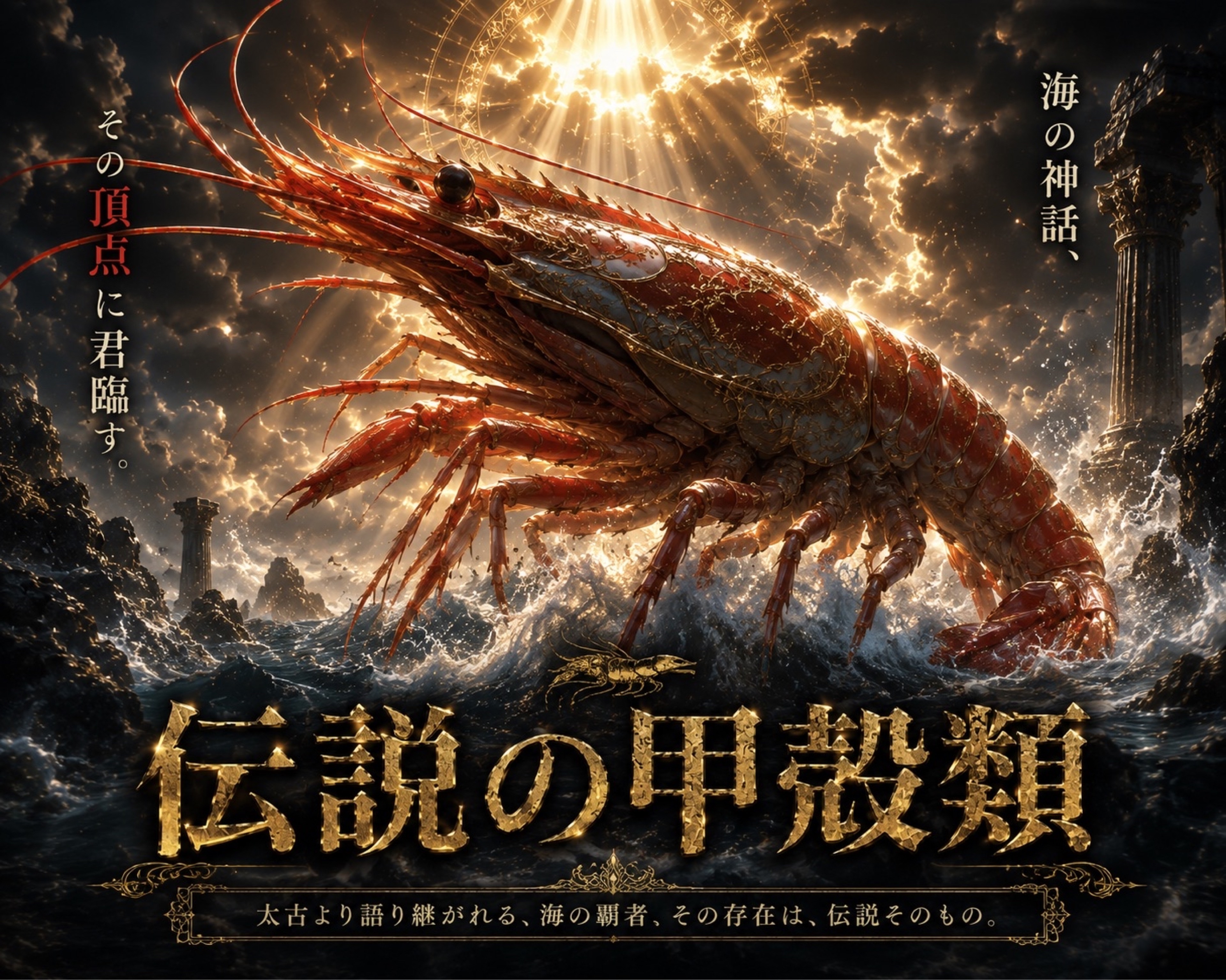 伝説の甲殻類（本物）  ⑅ 𖠚໊｡ﾟ
