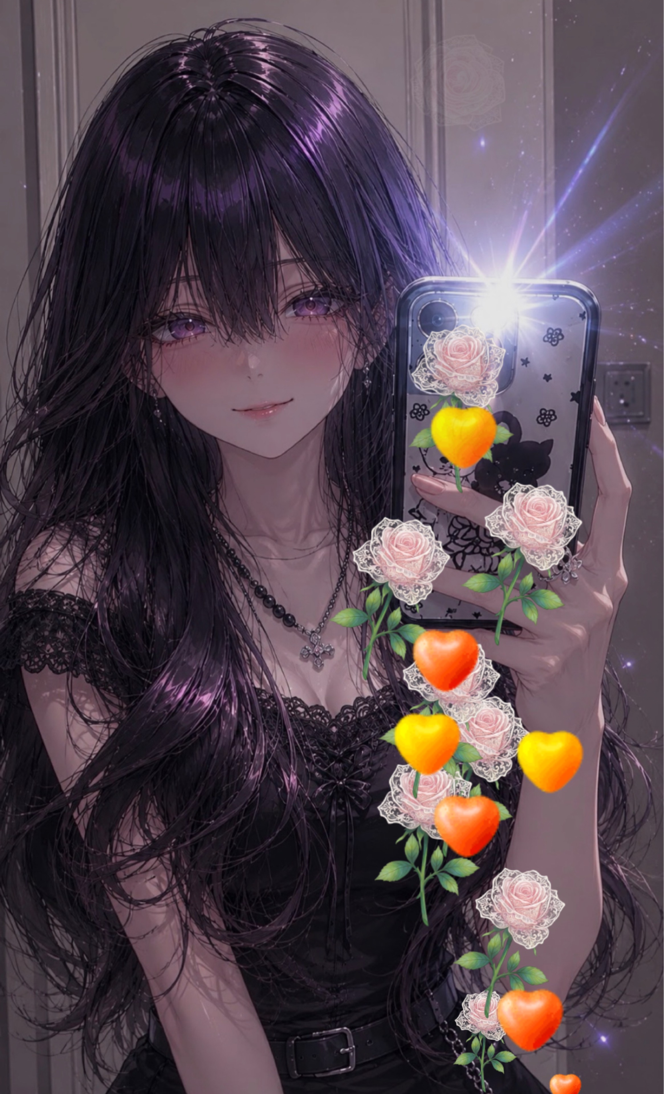 くろかみ ☪︎·̩͙