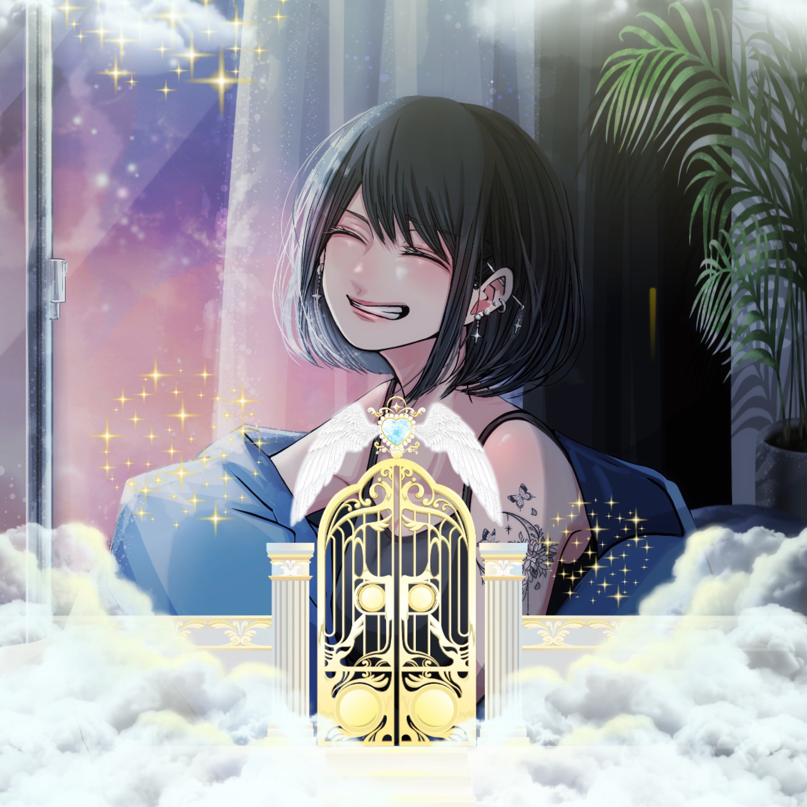 如月。