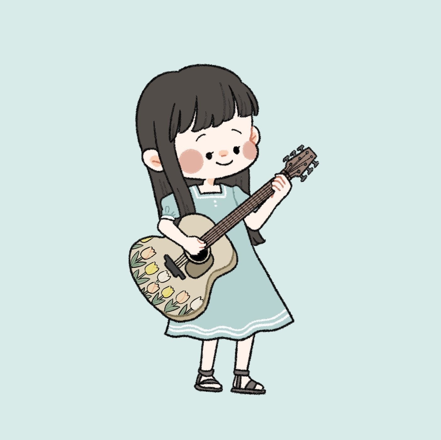 にな