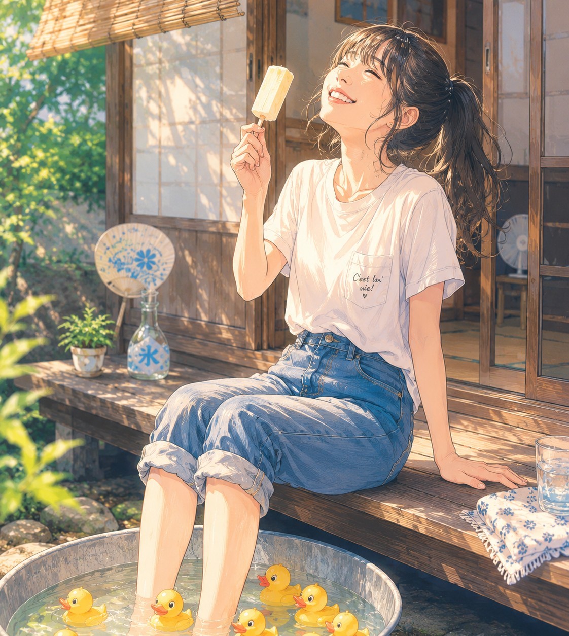 ᨒ⋆*ゅぅ🎐🎆🐦
