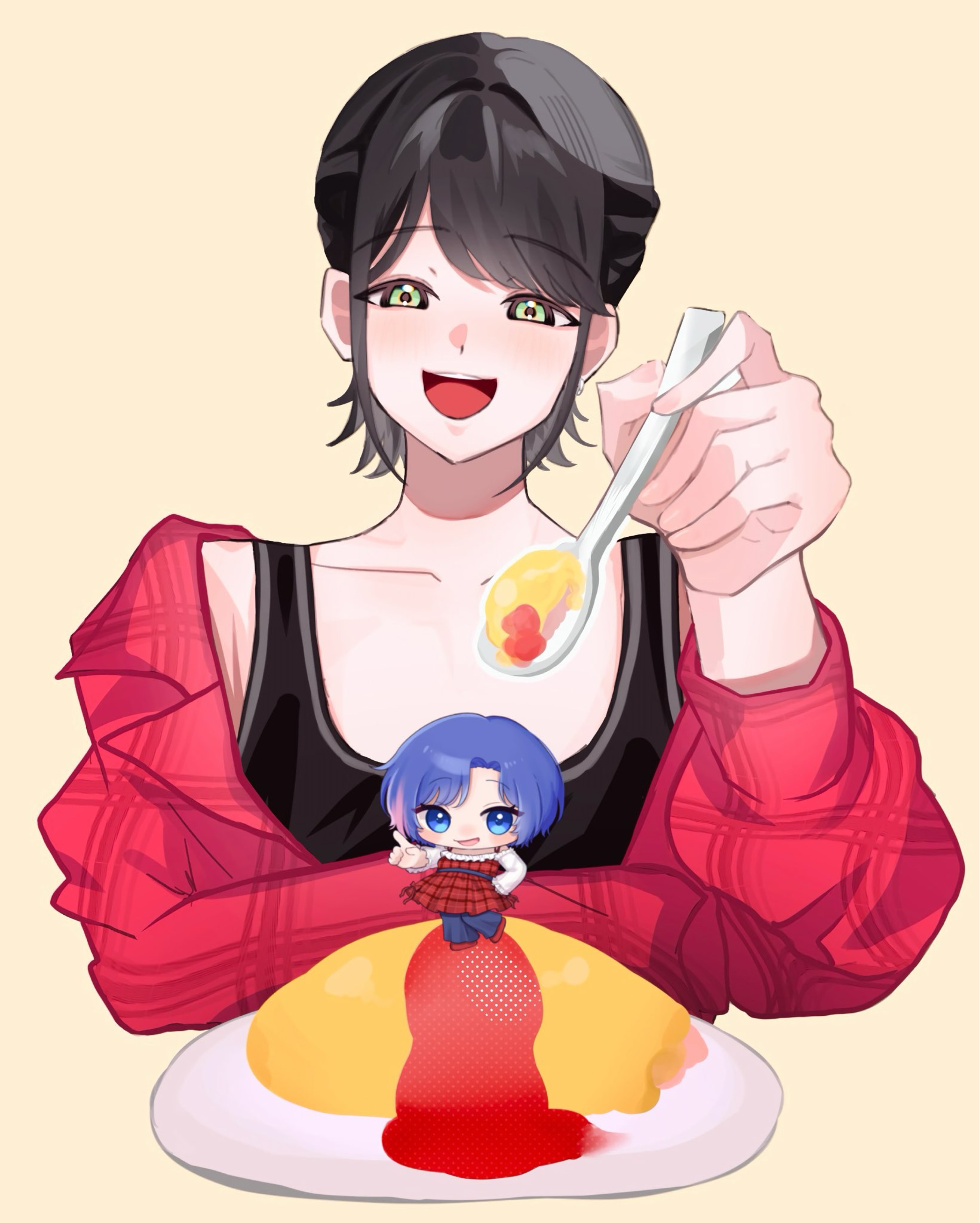 ♚♛♔♕オムライク
