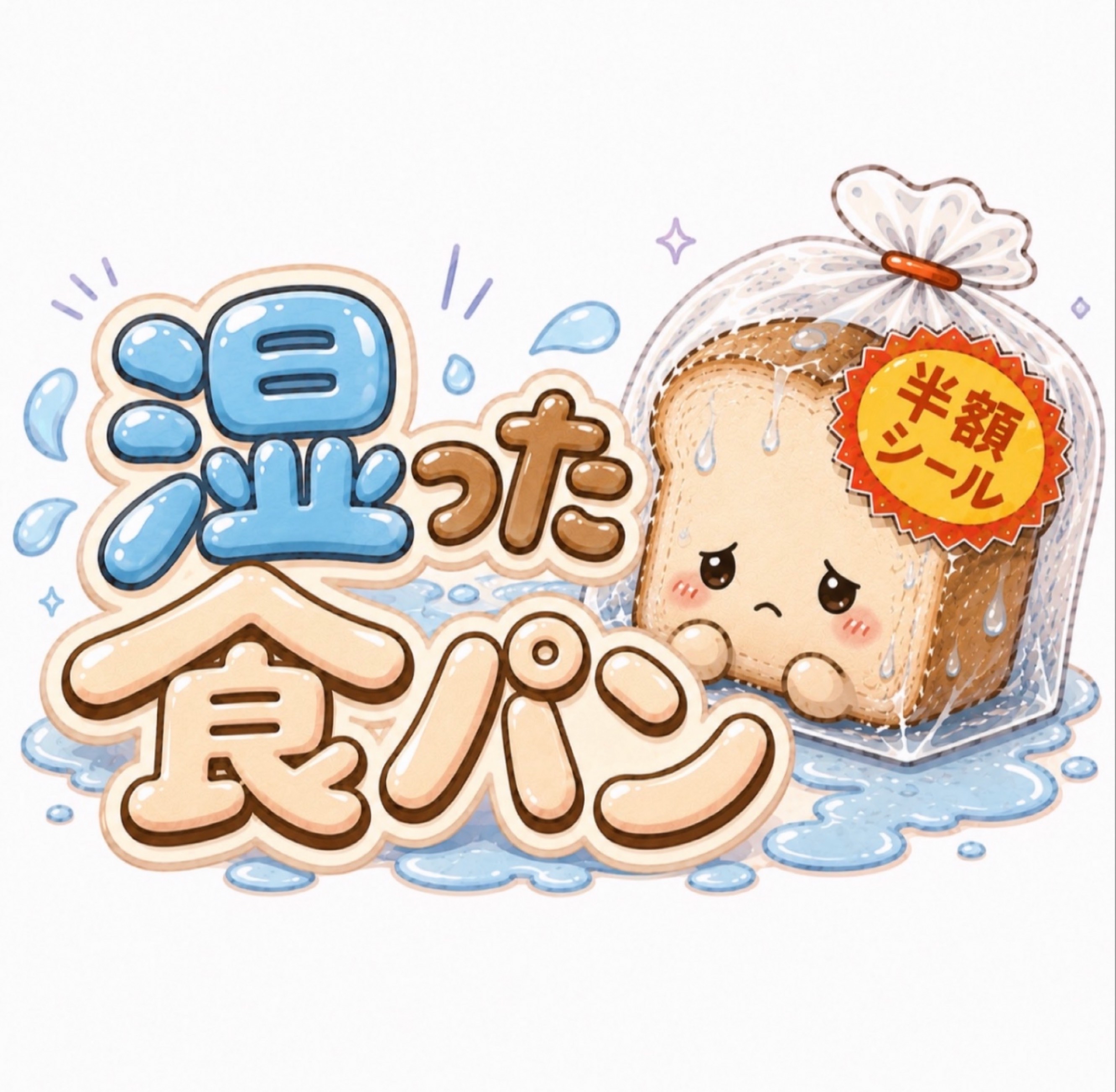 🍞ྀི˒˒ 湿った食パン