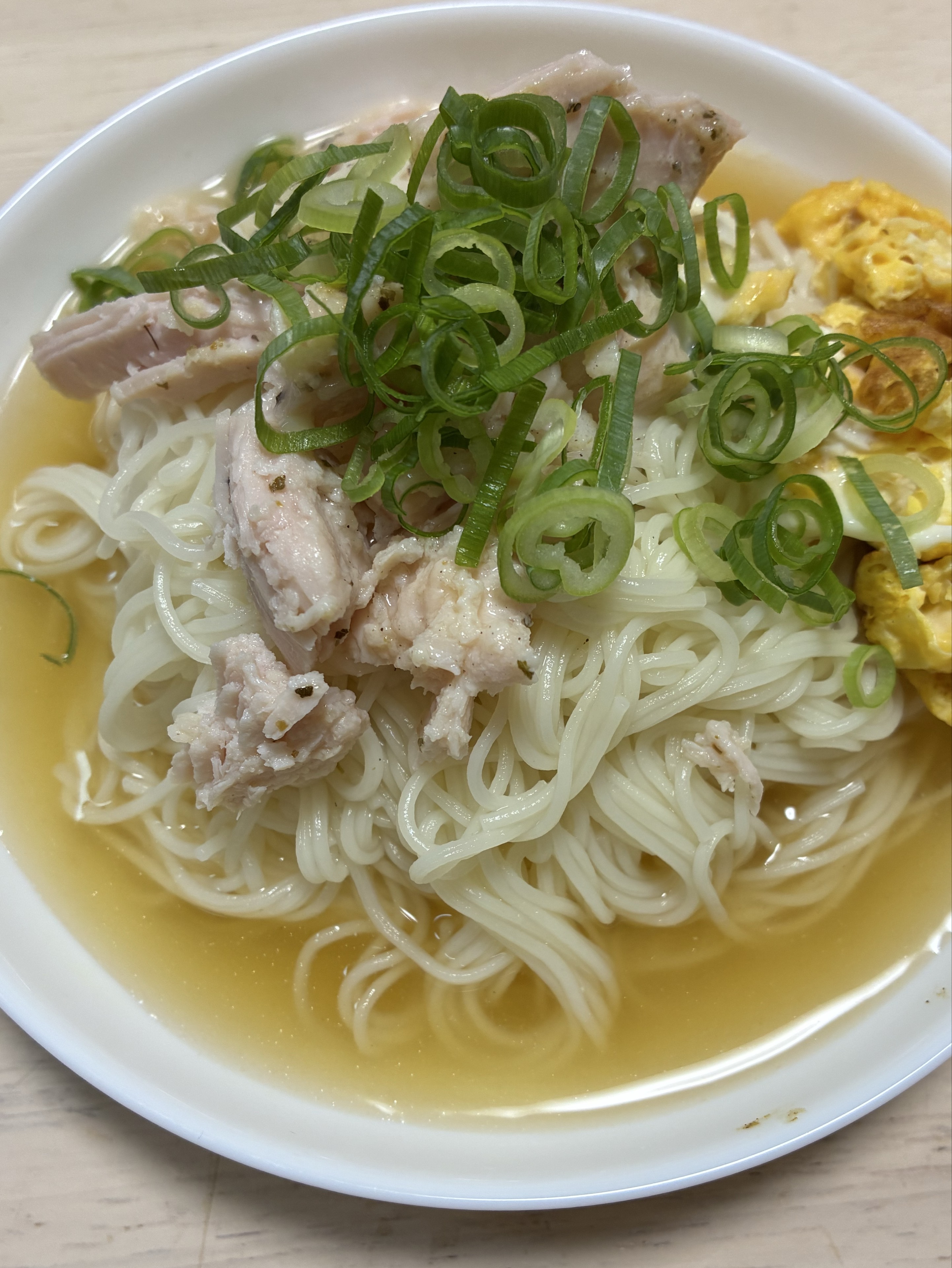 *✩塩だしそーめんです