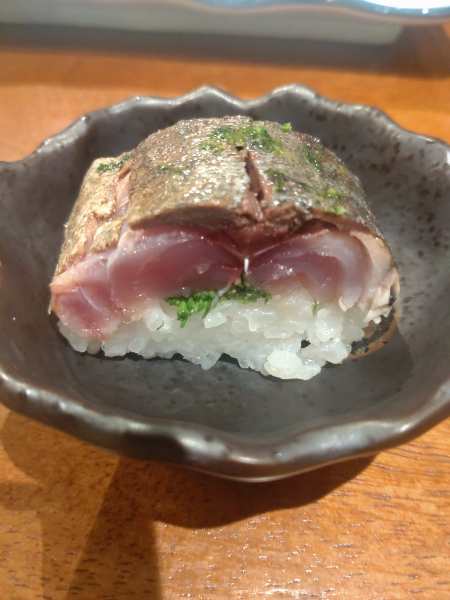 〆鯖の押寿司