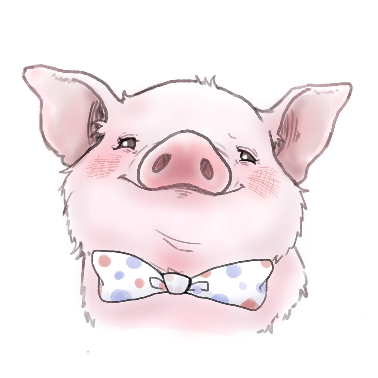 がんばらないぶた