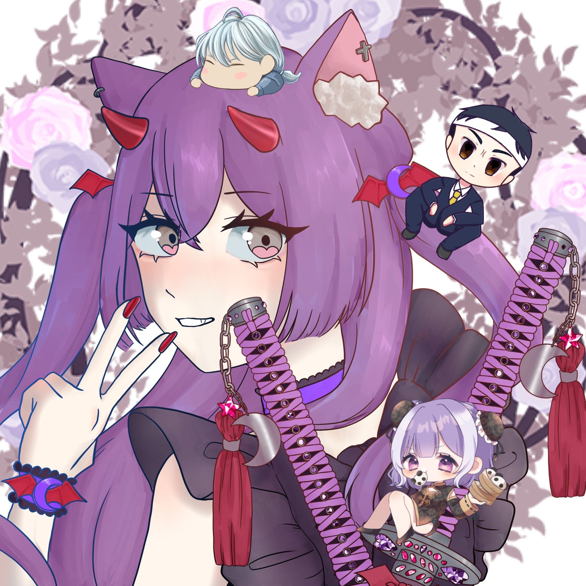 👾🍭采芽 なこ │☾·̩͙𝜗𝜚