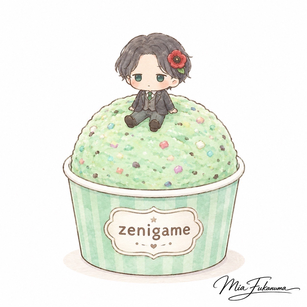 ゼニガメ𓏲❁⋆⁺