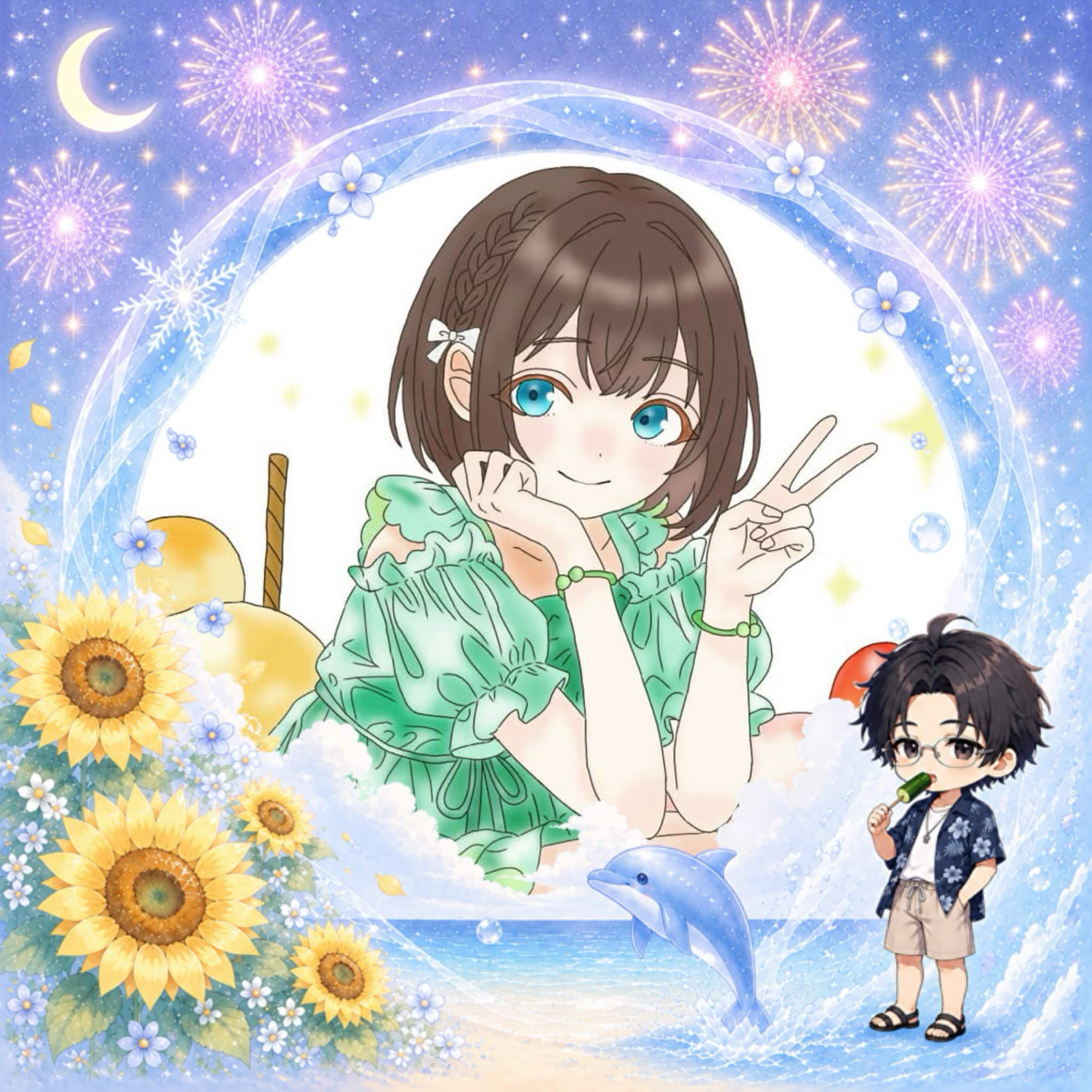 夜桜⸝♔⃞⸝