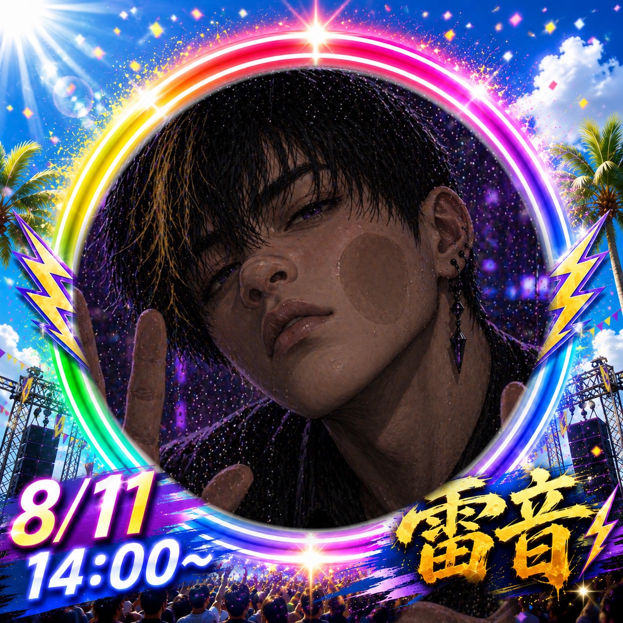 🂱⃜ クロタツ@8/11雷音