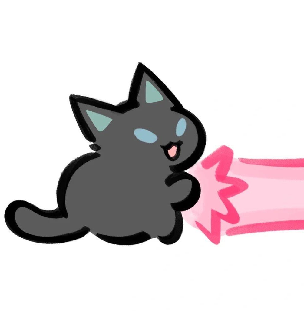 黒猫かぎしっぽ