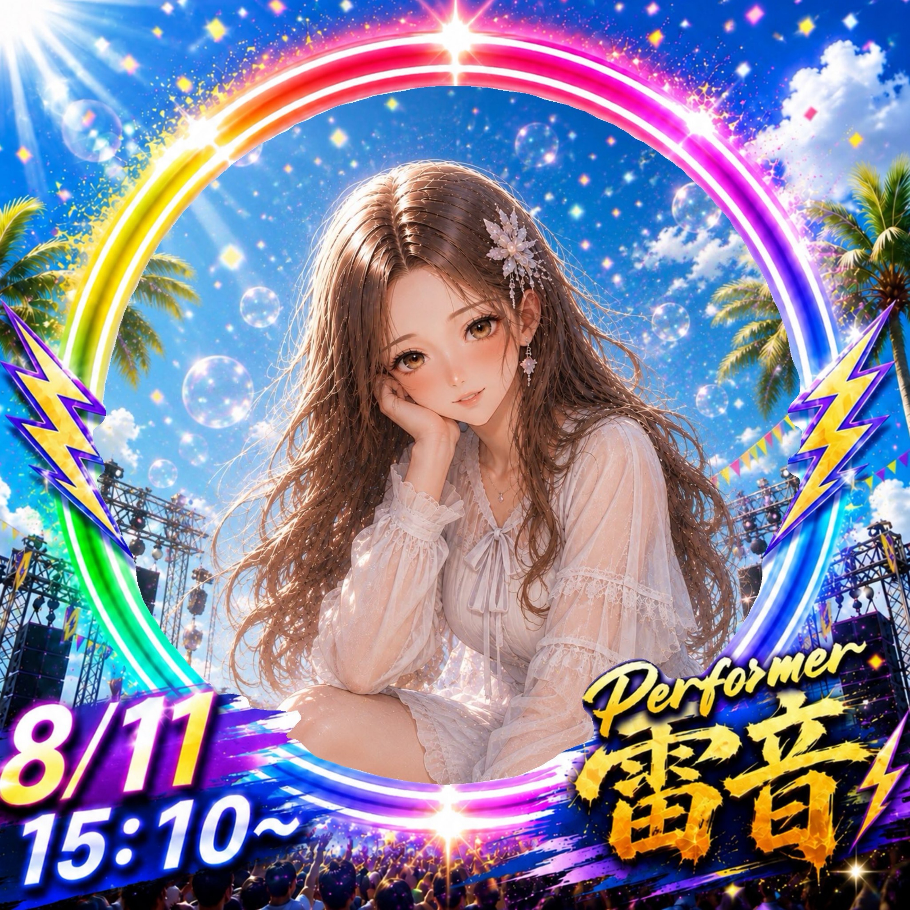 ℰ♔えみ＠8/11雷音