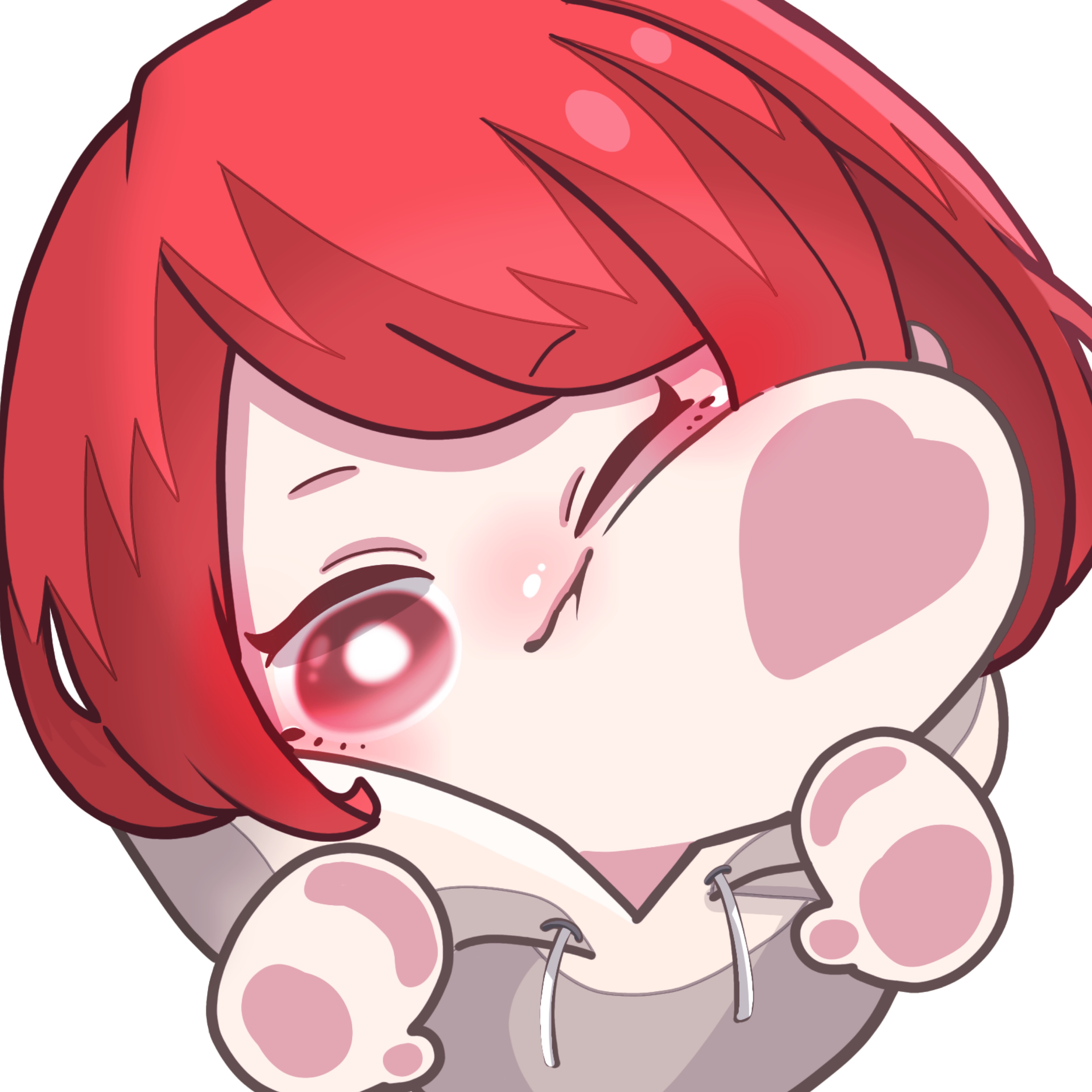 :) あお