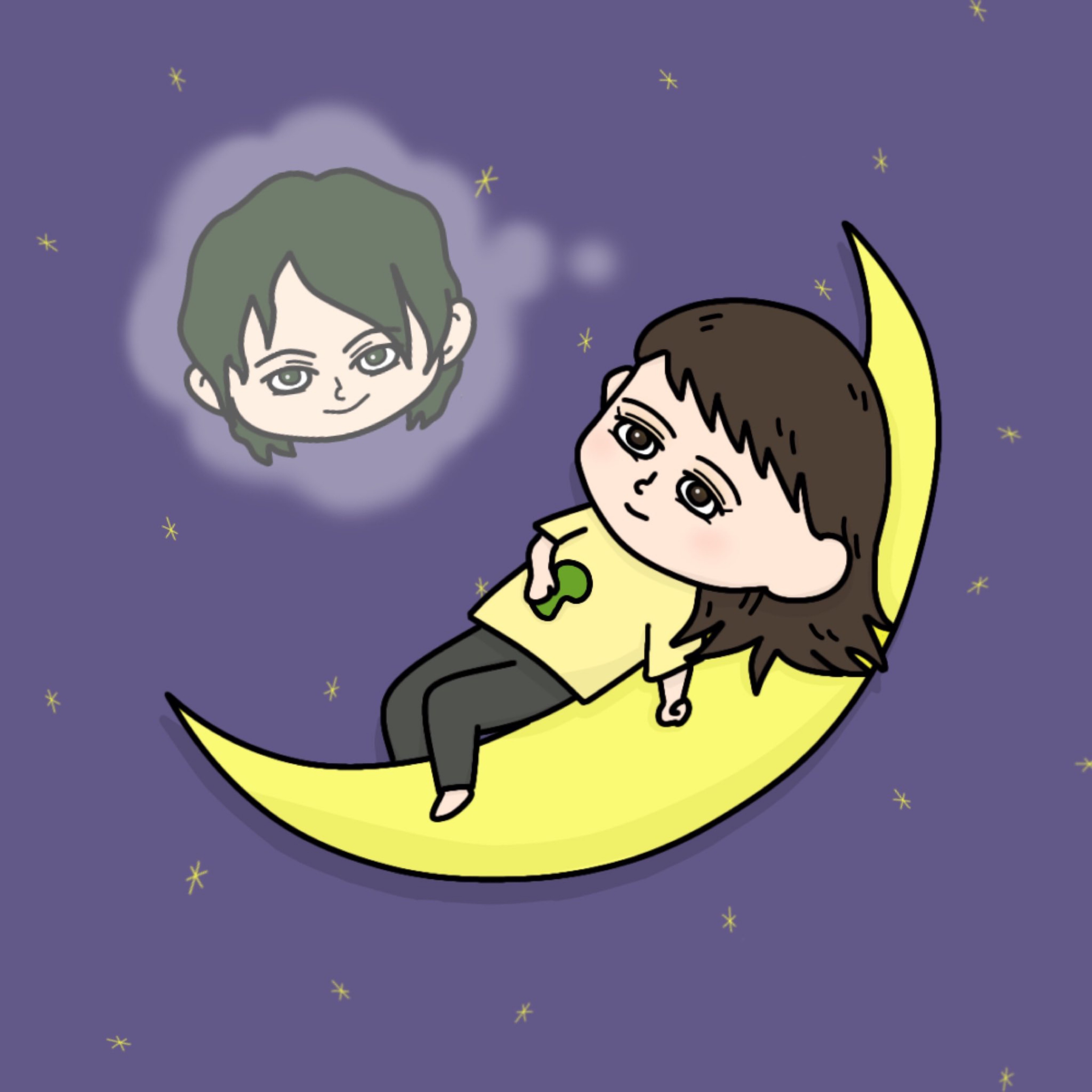 🌒：三日月 月齢 4.4