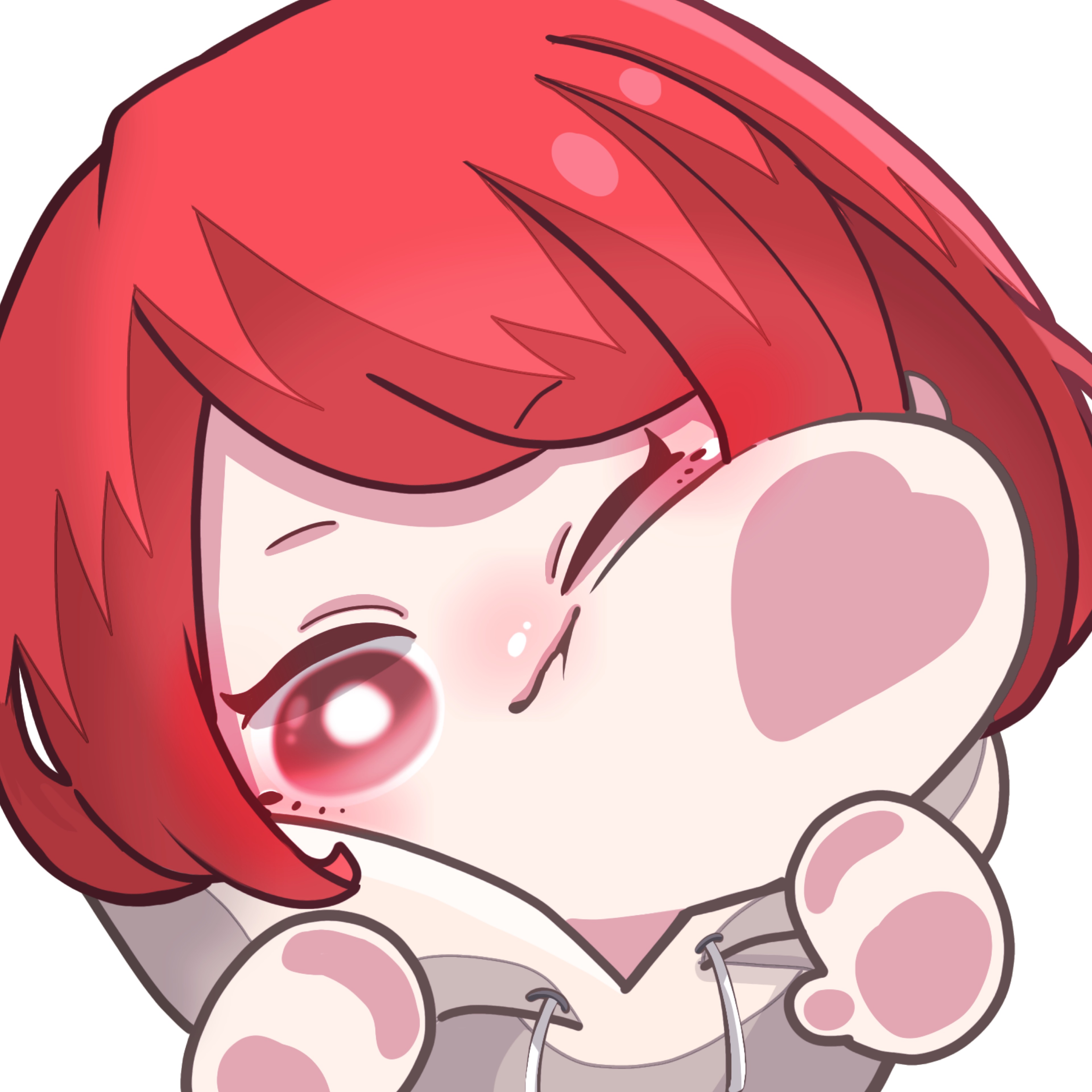 :) あお