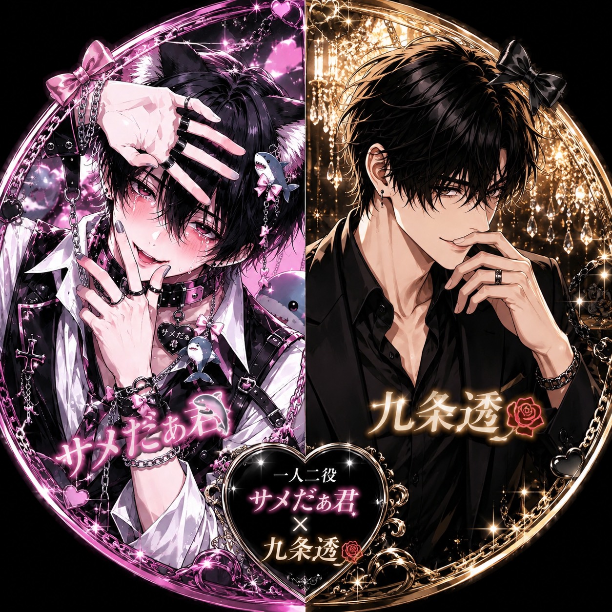 サメだあ君🦈×九条透🥀sub垢