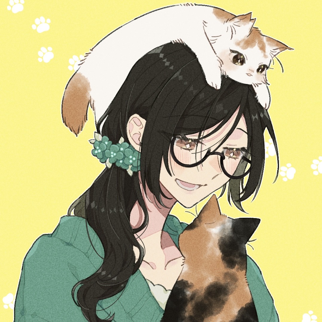 はぴ主は猫と一緒ஐฅ