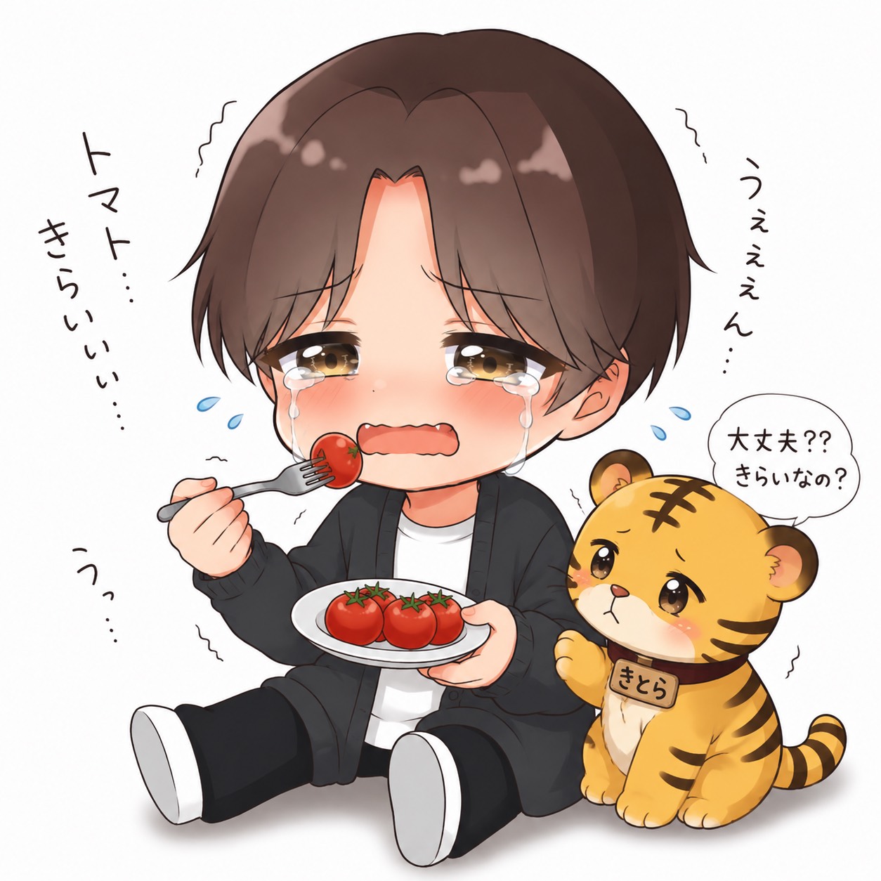 ᵗ𖥧 とらら