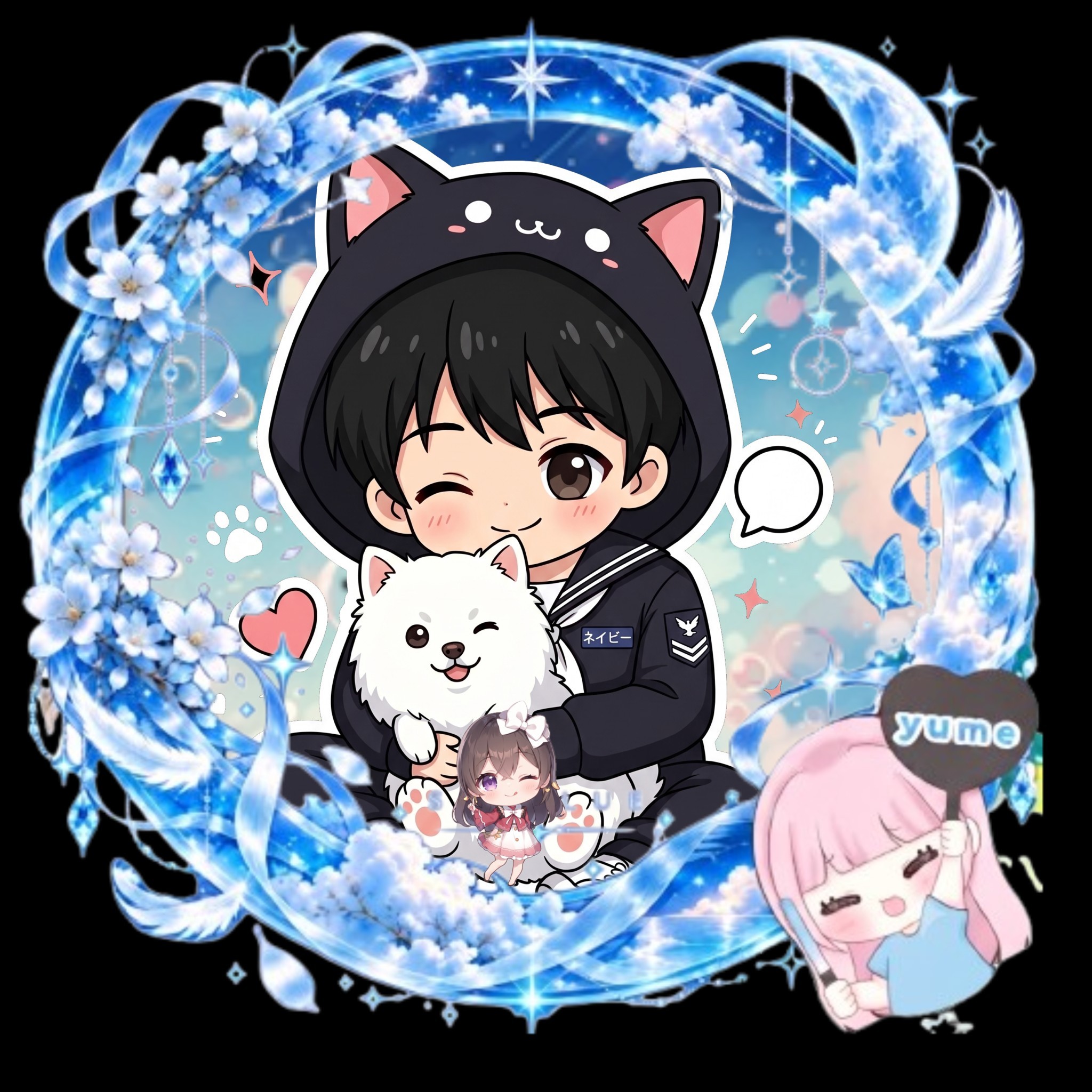 ネイビーʚ❥̆̈ 🩵∗*ﾟ