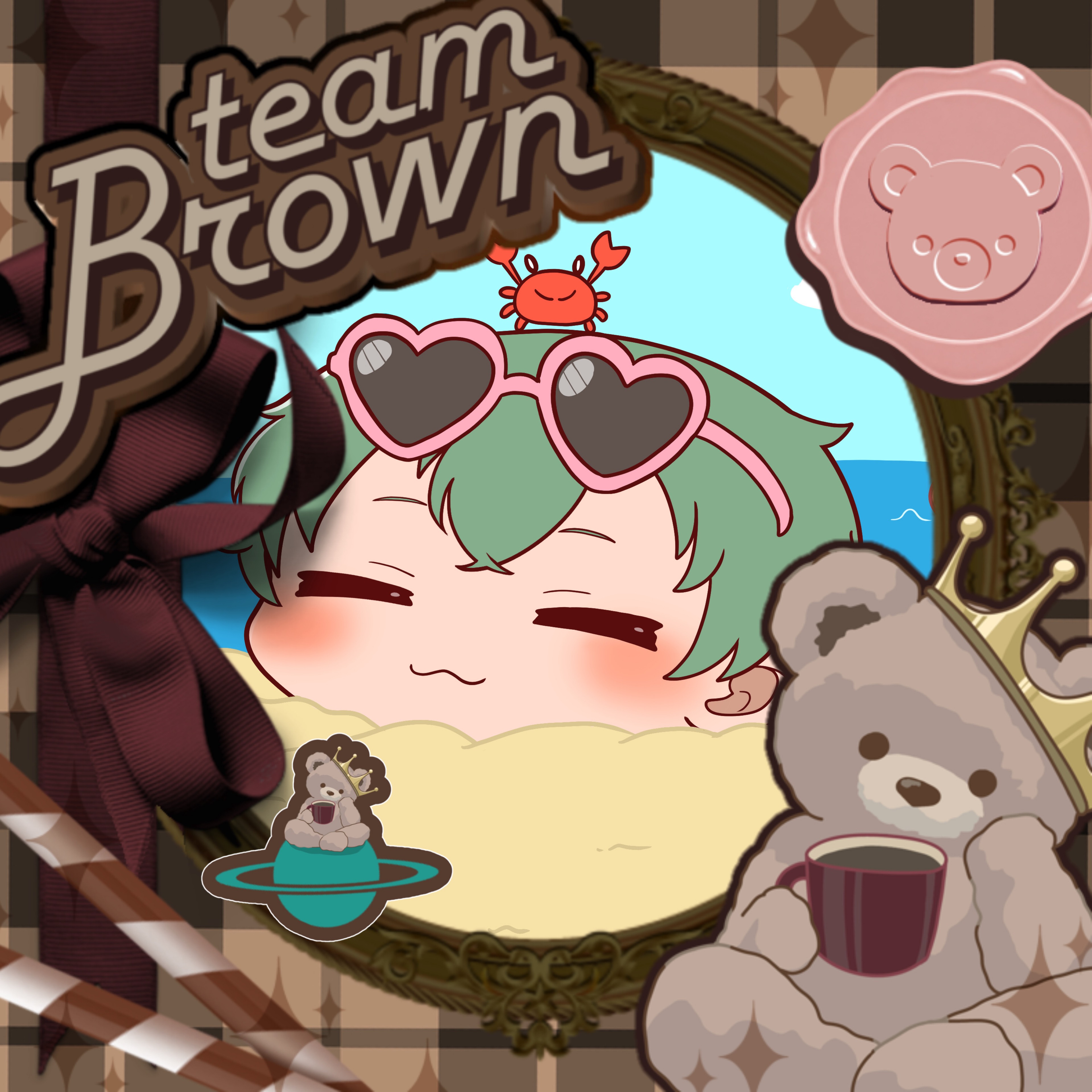 𓆩ᜊ𓆪ピーチ🧸🤎