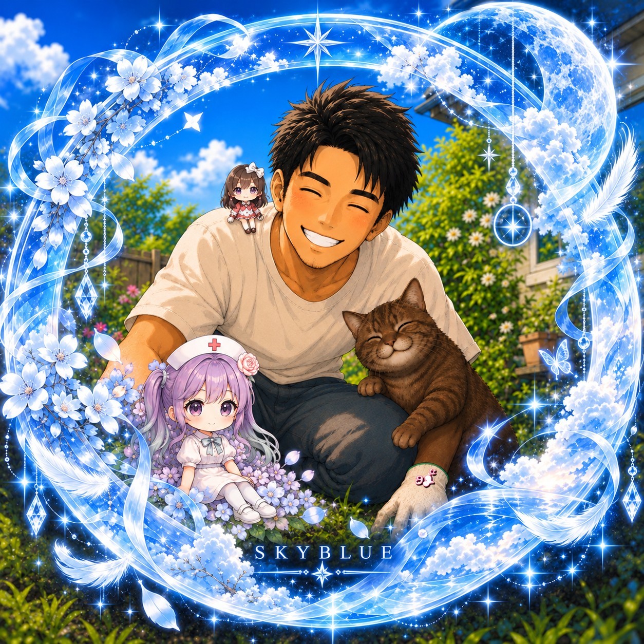 ケイʚ❥̆̈🩵∗*゚