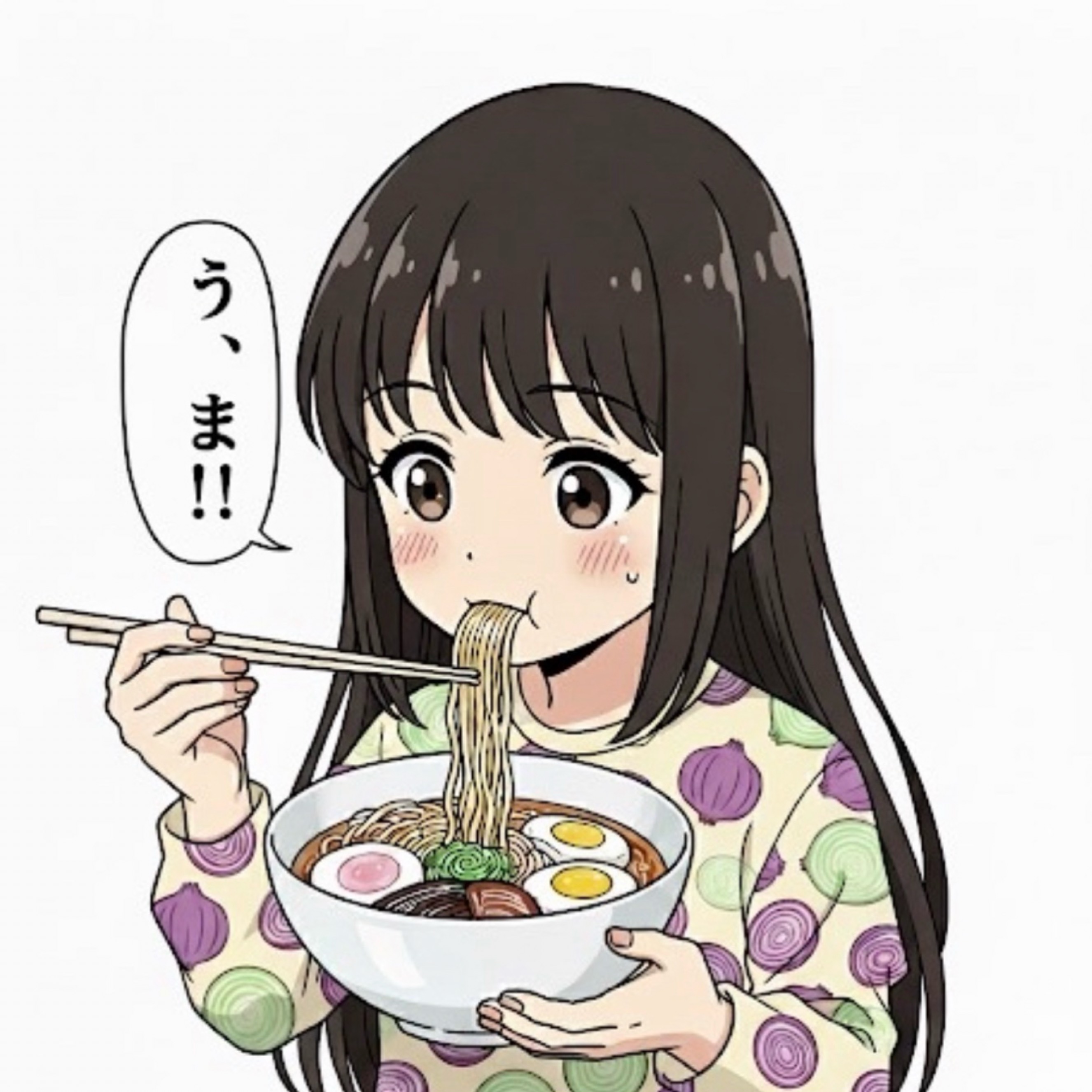 藤色のハムスター凸
