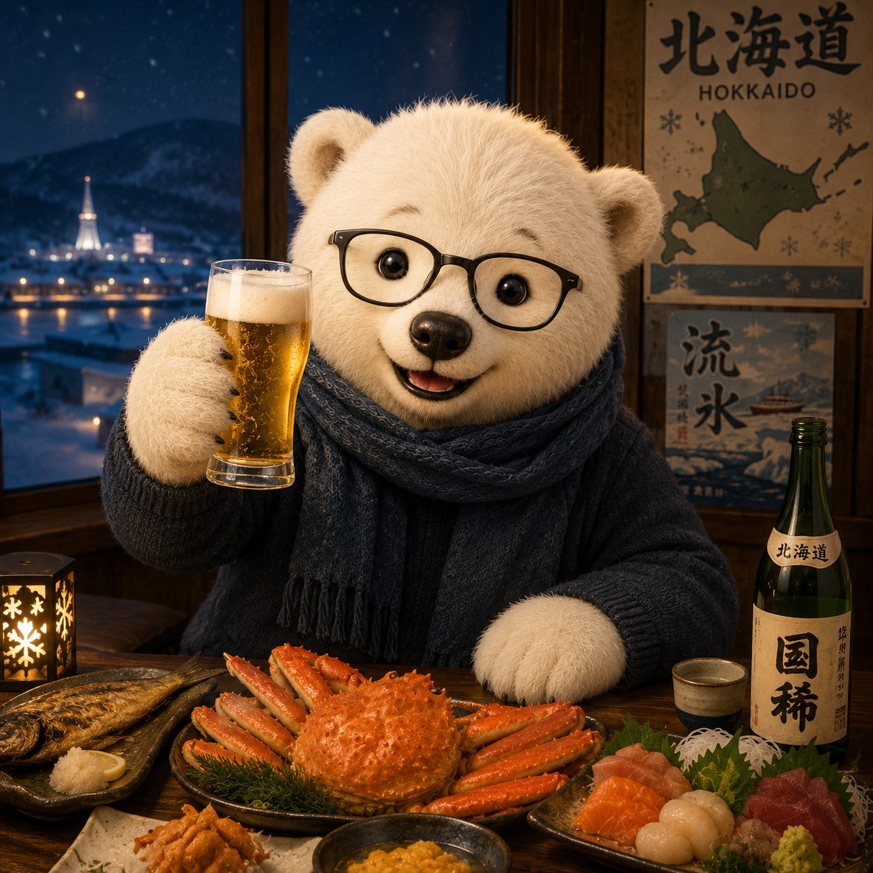 🧊🐻流氷の熊(りゅうひょうのくま)